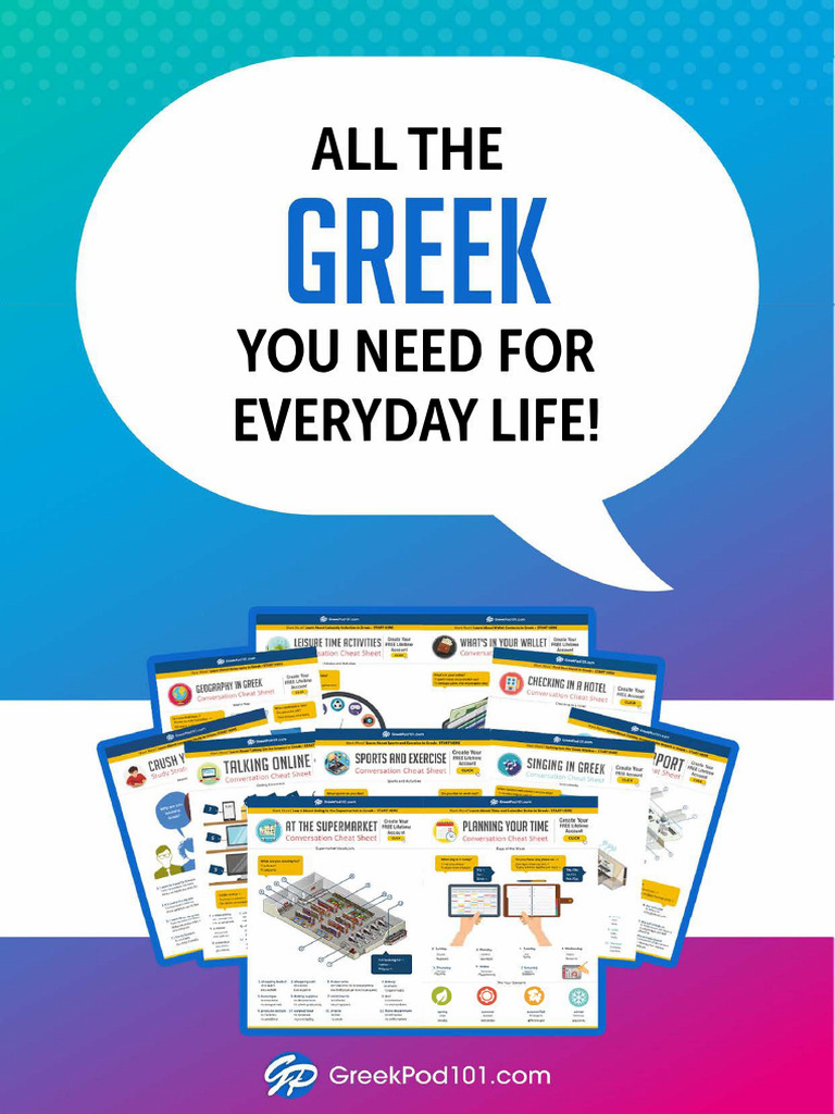 Greek Pod 101 | PDF