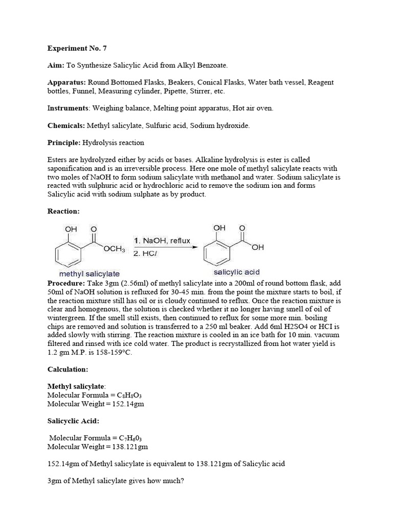 Experiment No. 7 | PDF