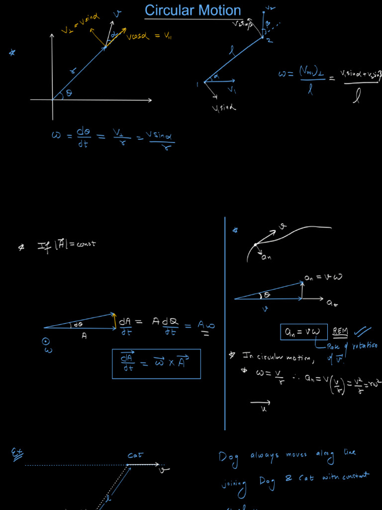 Circular motion | PDF