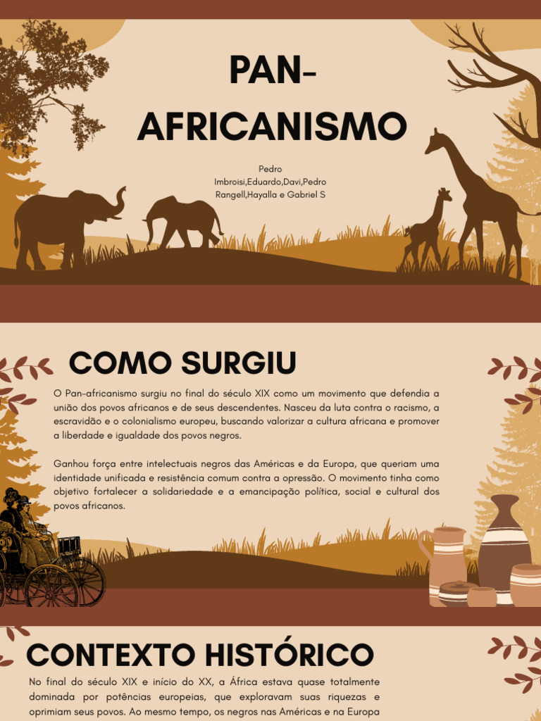 História e Impacto do Pan-Africanismo | PDF | Pan-africanismo | África