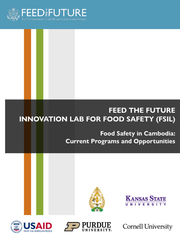 FSIL Food Safety in Cambodia Current Programs and Opportunities Final 1 ...