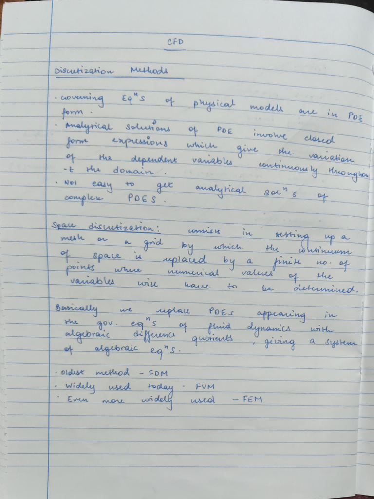 CFD Unit 2 and 3 | PDF