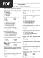 Soal Ulangan PKN