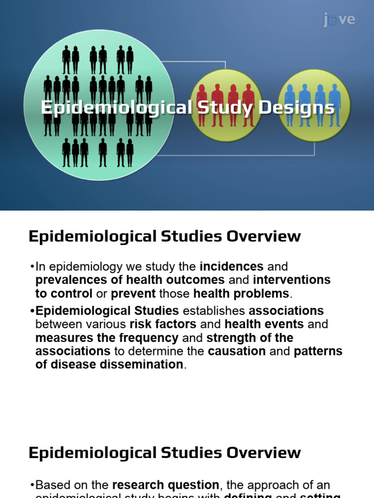 Epidemiological Study Designs | PDF | Epidemiology | Randomized ...