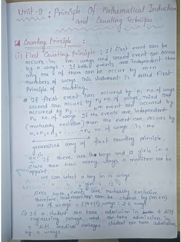 Discrete Maths Unit 2 | PDF