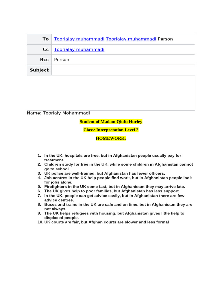 Homework - Oct 15 | PDF