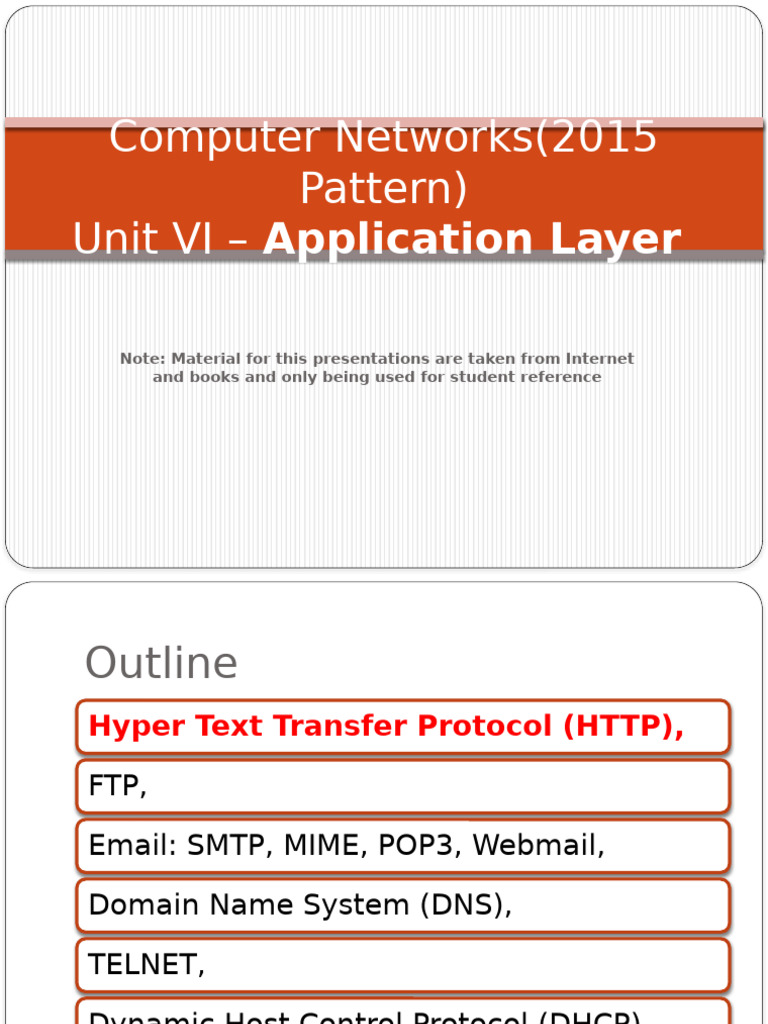 Computer Networks2015 Pattern Unit Vi 1 | PDF | Domain Name System ...