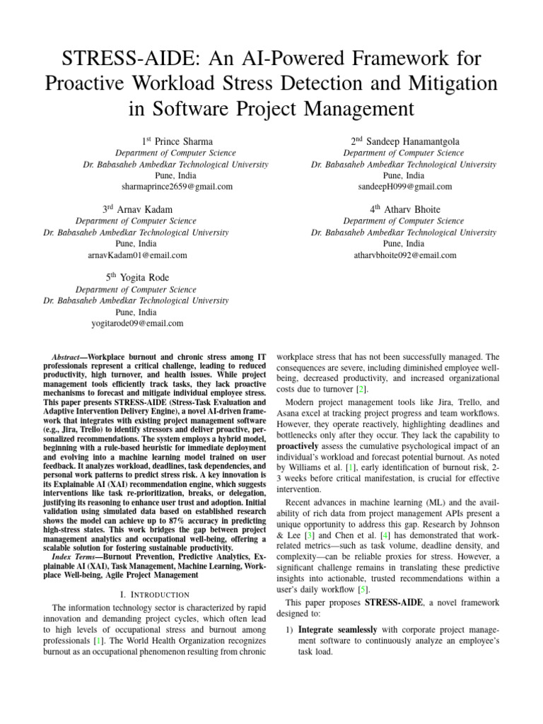 AI Powered Workflow and Task Management Tool | PDF | Artificial ...