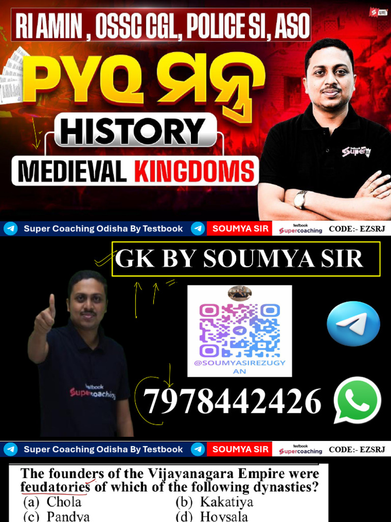 History Pyq Chapter - 10 | PDF