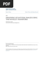 Download Denoising of Natural Images Using the Wavelet Transform by eyob233 SN95983701 doc pdf