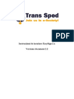 HTTP Support - Transsped.ro File - Aspx Manuale Instructiuni de Instalare EasySign 2