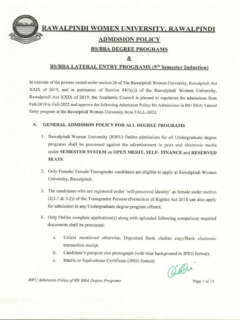 Admission-Policy-BS-Degree-Programs-RWU-min | PDF