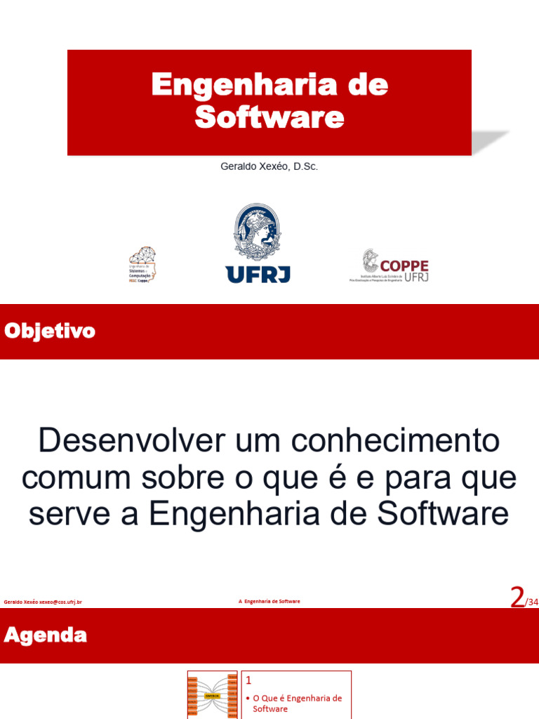 Introdução à Engenharia de Software | PDF | Engenharia de Software ...