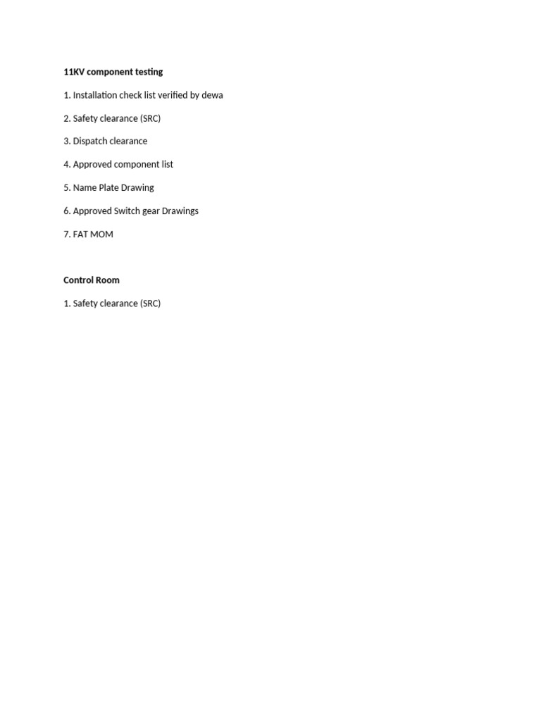 Pre Requirement Document For Before Starting Testing | PDF