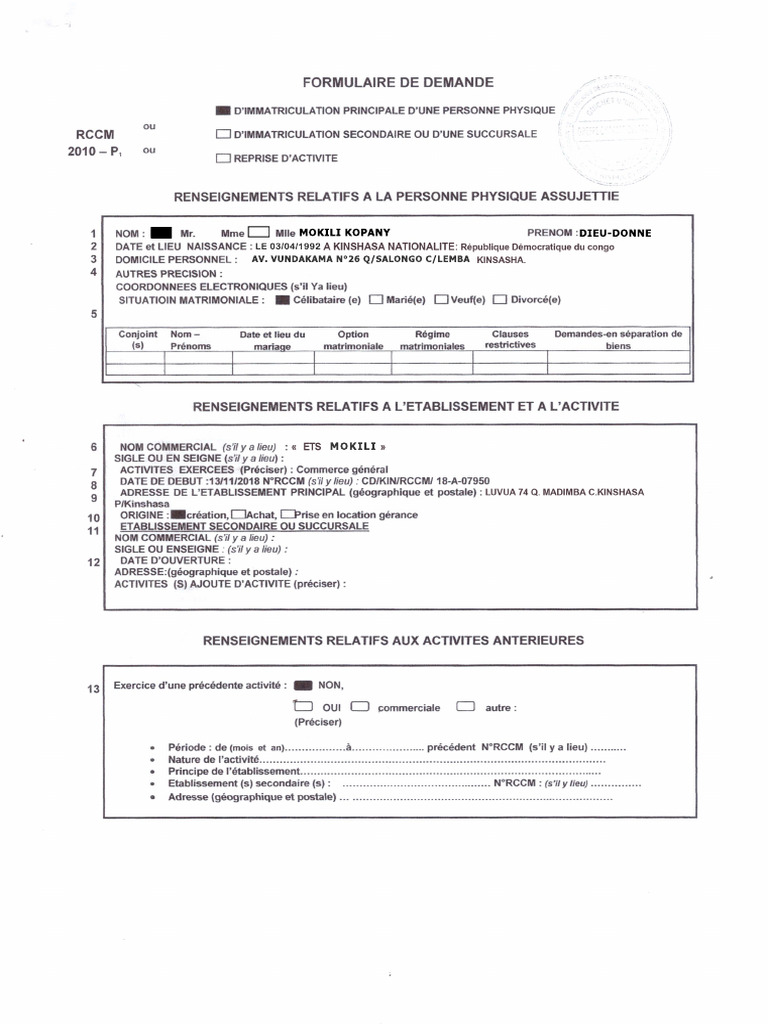 RCCM FR 1-1-2 | PDF