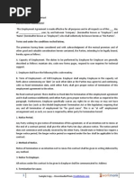 Download Sample Employment Contract by WorkMonk SN95987089 doc pdf