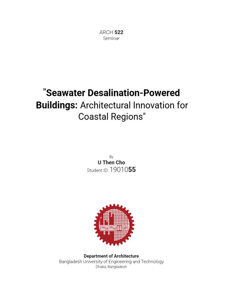 ARCH 522 Seminar | PDF