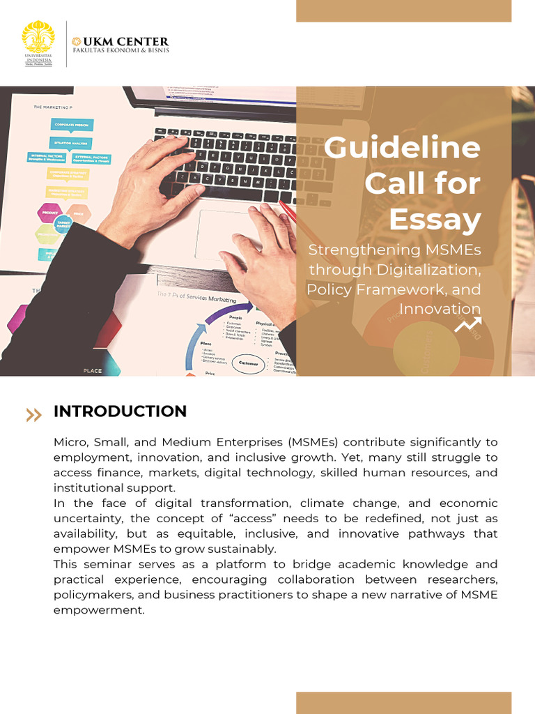 Guideline Call for Paper 2 1 | PDF | Economies
