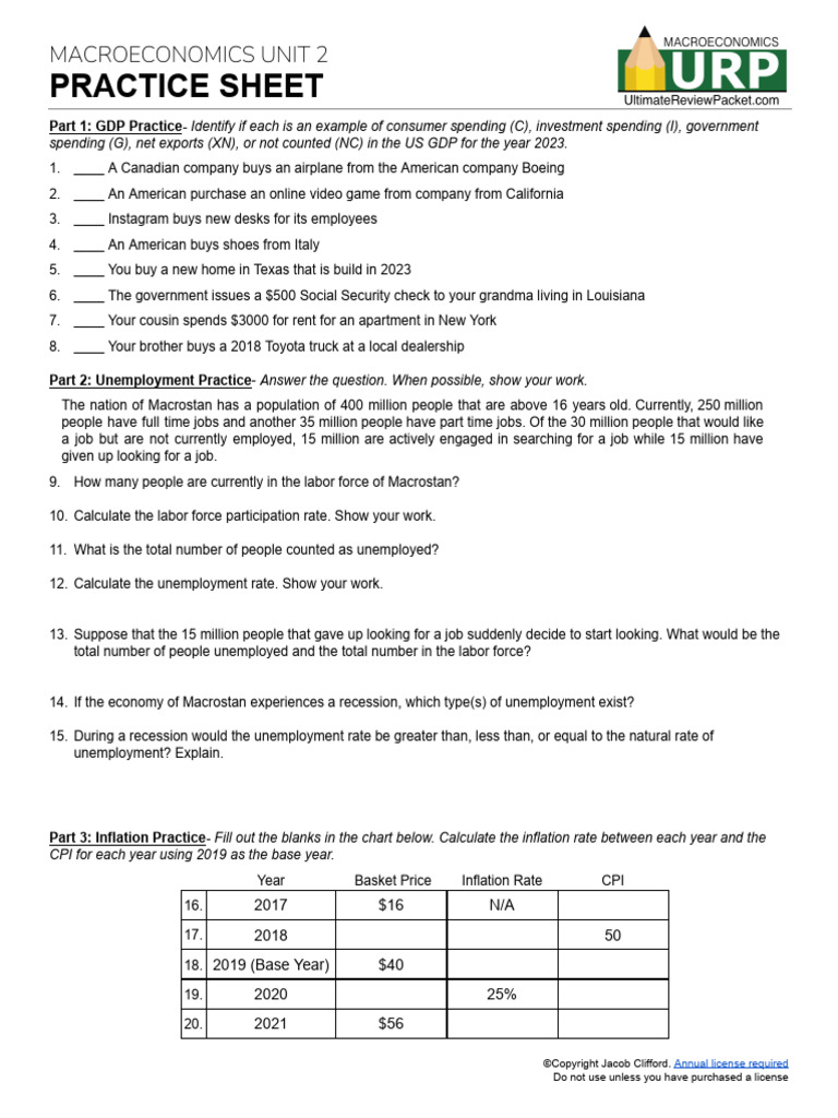 MacroUnit2PracticeSheetwwwultimatereviewpacketcom-230608-142525 | PDF ...