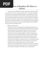 Download Application of Brushless DC Motor in Military by mighty_heart SN95988963 doc pdf