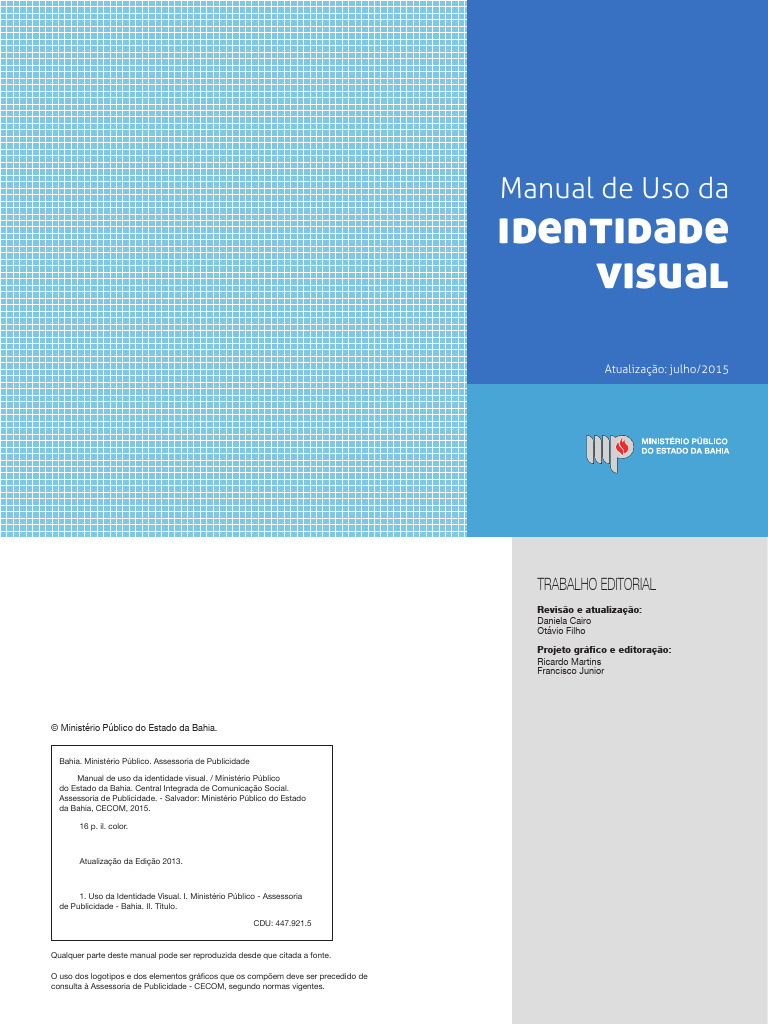 Manual de Identidade Visual MPBA | PDF | Estado | Publicidade