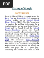 History of Google