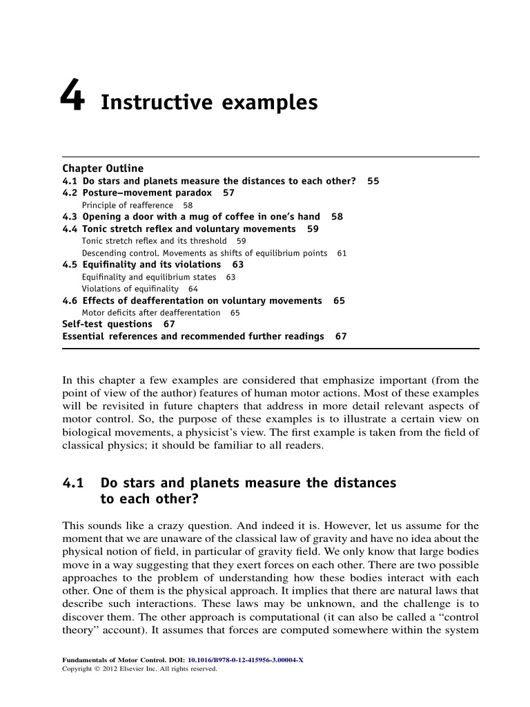 Understanding Human Motor Control | PDF | Force | Gravity