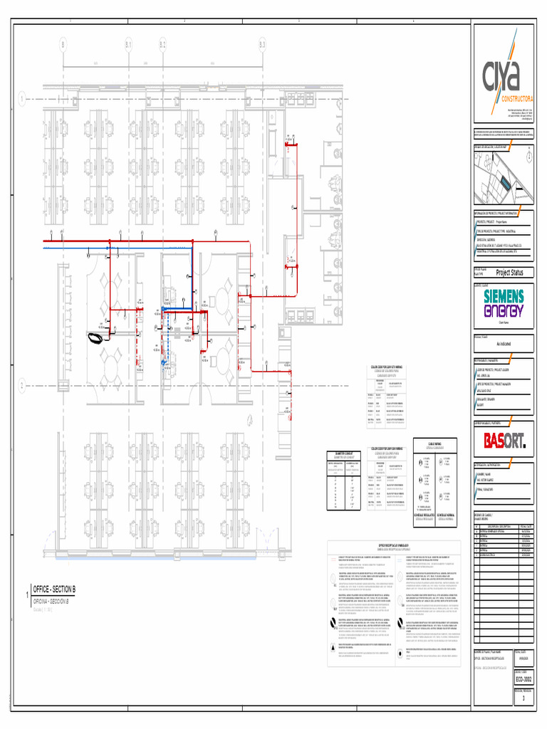 Ecd-3002 - Office - Section B Receptacles Ceilings | PDF
