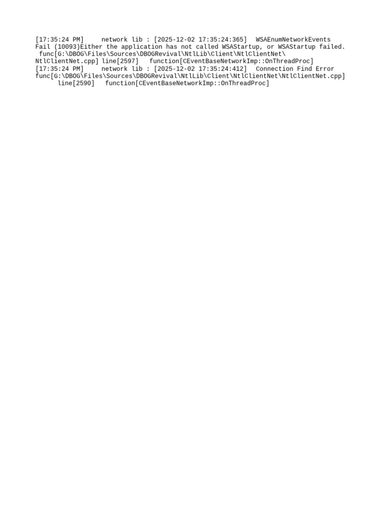Network Error Log Analysis | PDF
