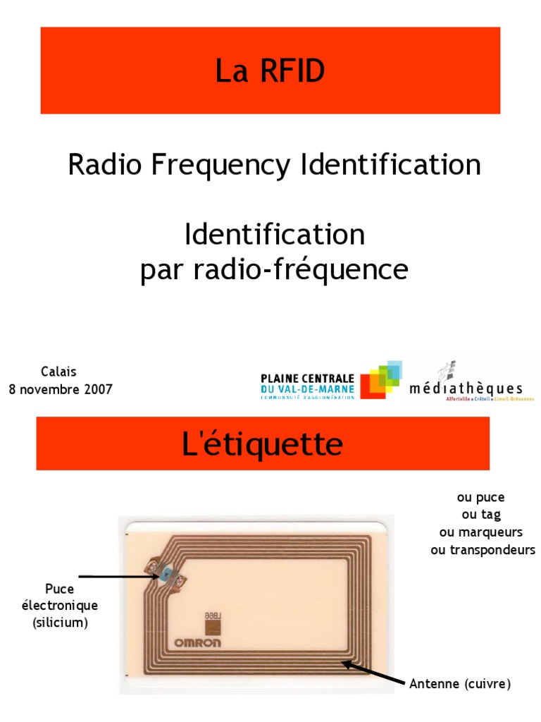 fonctionnement_rfid | Radio-identification | Informatique