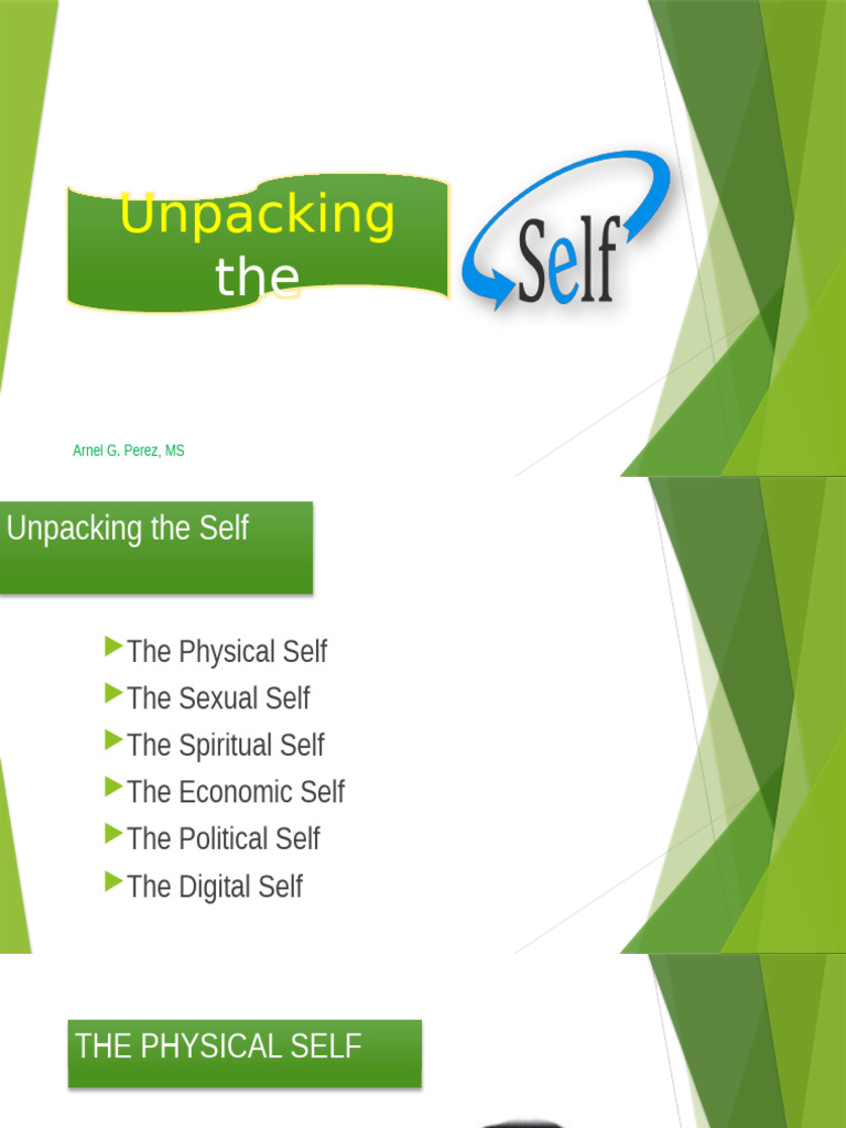 Unpacking Physical & Sexual Self | PDF | Human Sexuality | Gender Studies