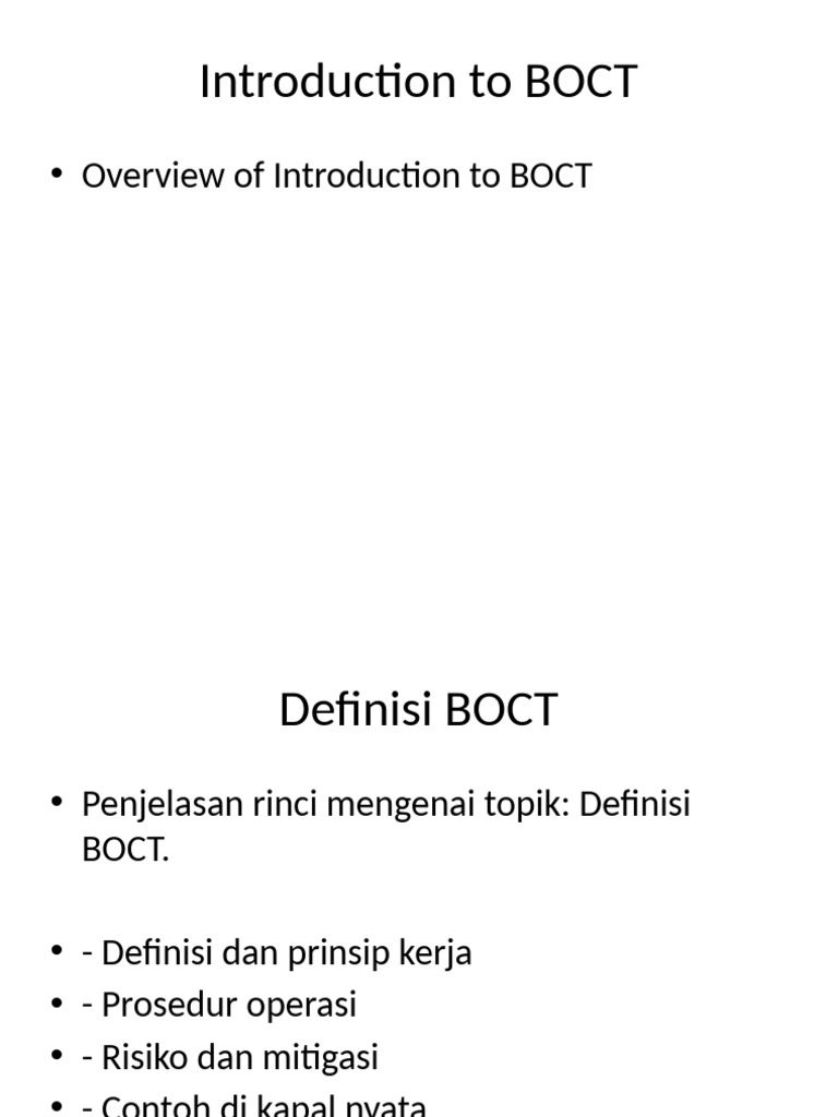 BOCT Professional 60slides | PDF