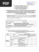 Semester Pattern Examination: SUS/EXAM/184