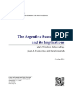 Weisbrot Ray Montecino Kozameh - Argentina Success and Its Implications