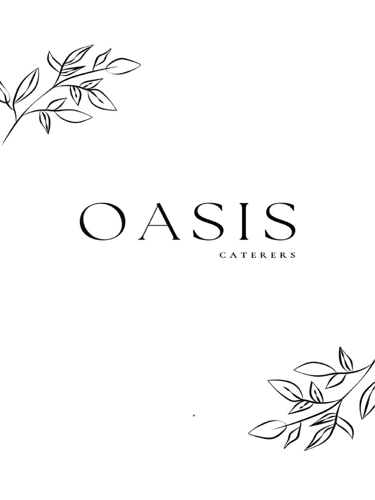 Oasis New Menu | PDF