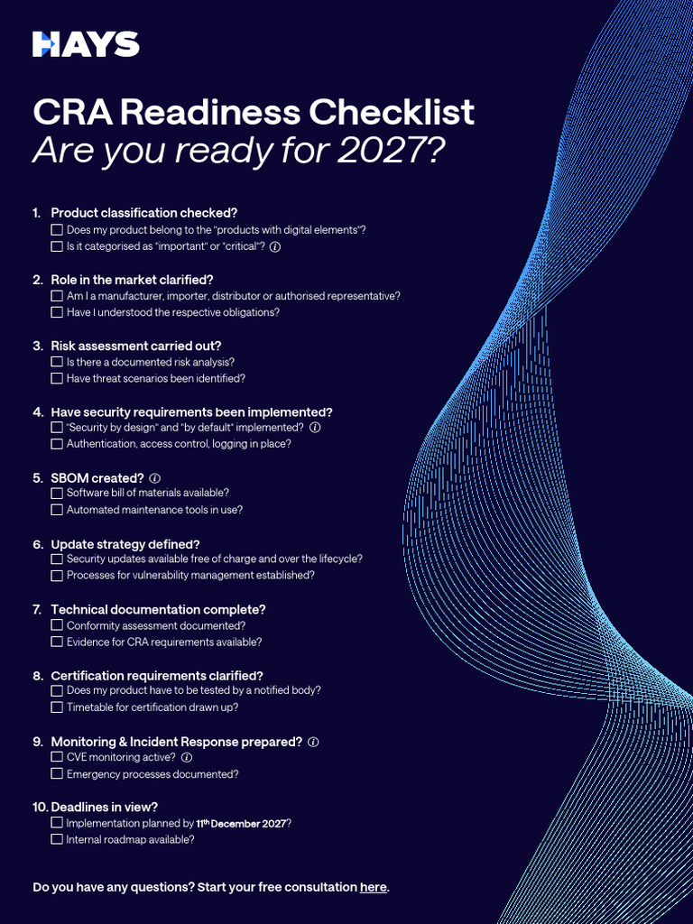 Checkliste CRA En | PDF