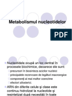 13,14 Metabolismul nucleotidelor prezentare