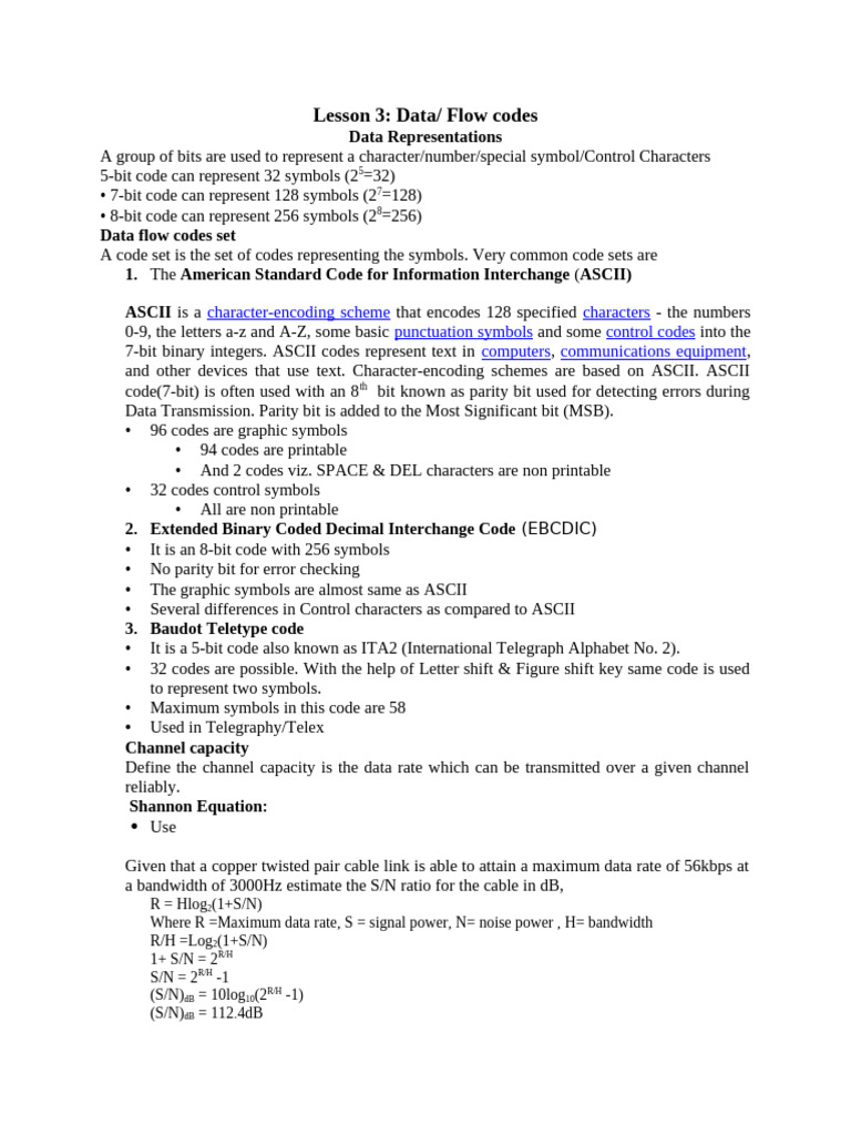 Data Flow Codes and Protocols Explained | PDF | Domain Name System ...