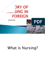 History of Nursing in Foreign