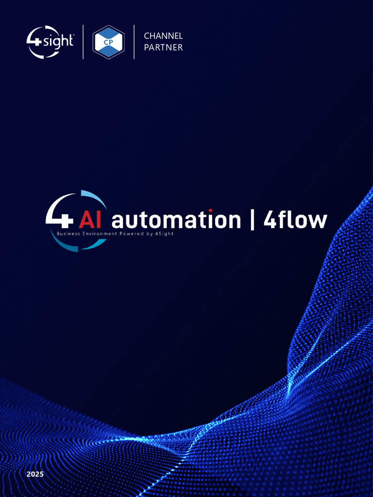 4Sight CP 4flow Brochure Mar2025 | PDF | Automation | Microsoft Azure