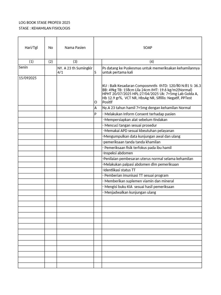 FILE LOG BOOK (1) | PDF