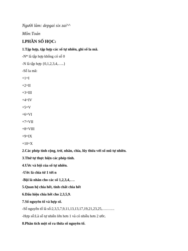 Toán | PDF
