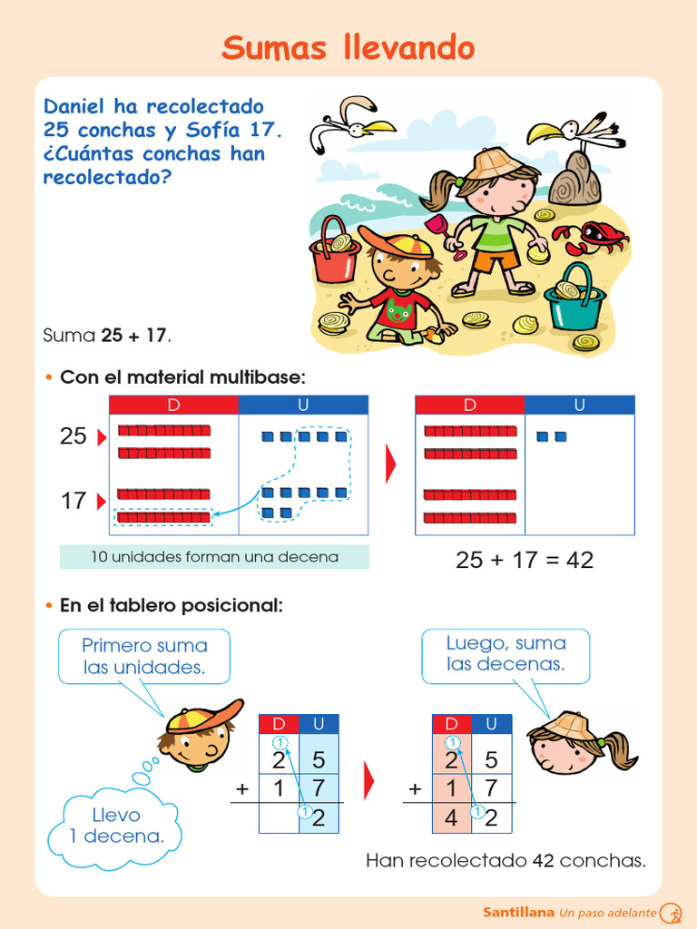 U02 Sumas Llevando | PDF
