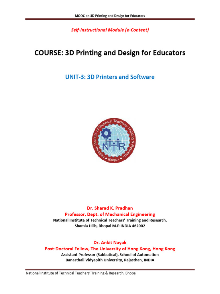 3D Printing Accuracy and Software Guide | PDF | Accuracy And Precision ...