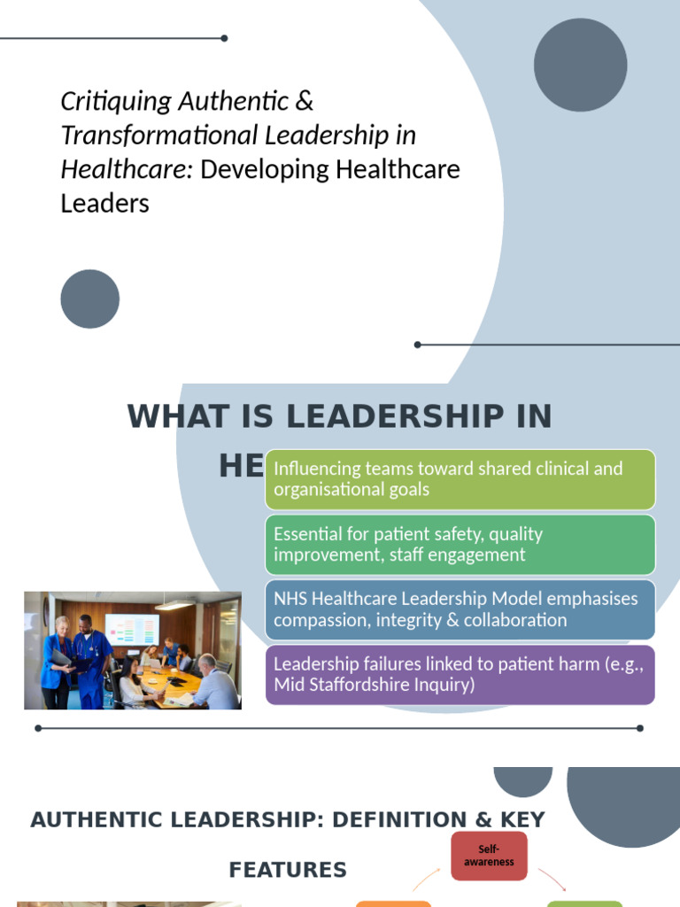 Leadership Models in Healthcare Analysis | PDF | Leadership ...