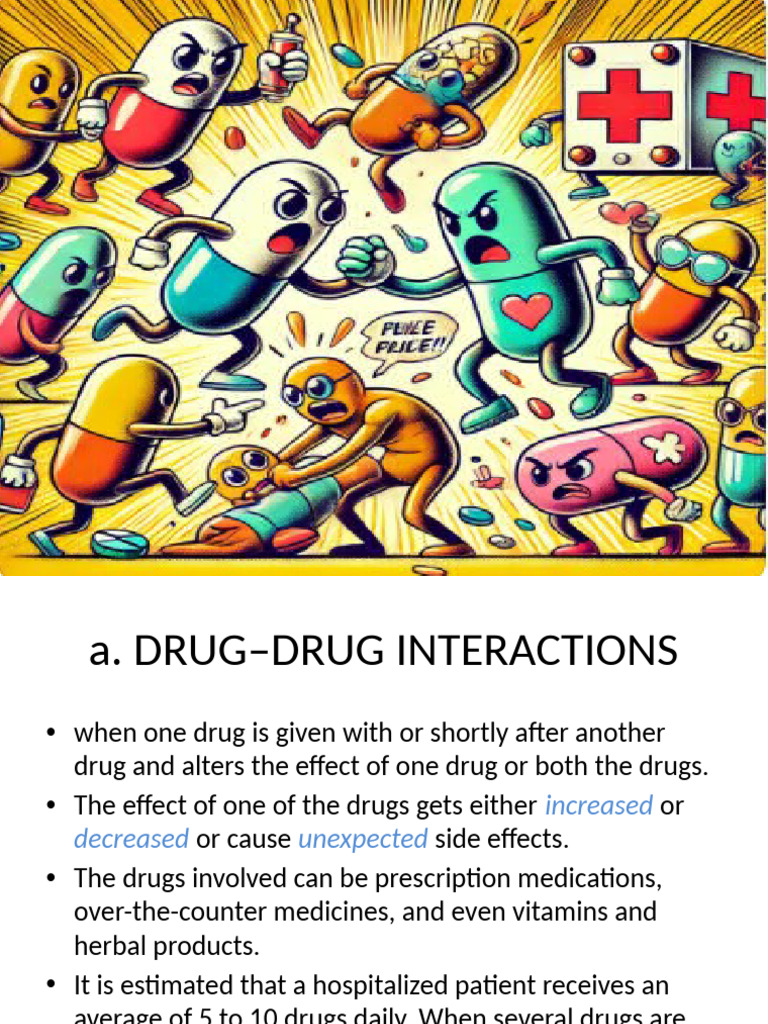 Understanding Drug-Drug Interactions | PDF | Nonsteroidal Anti ...