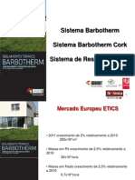 Isolamento pelo Exterior. Sistema Barbotherm