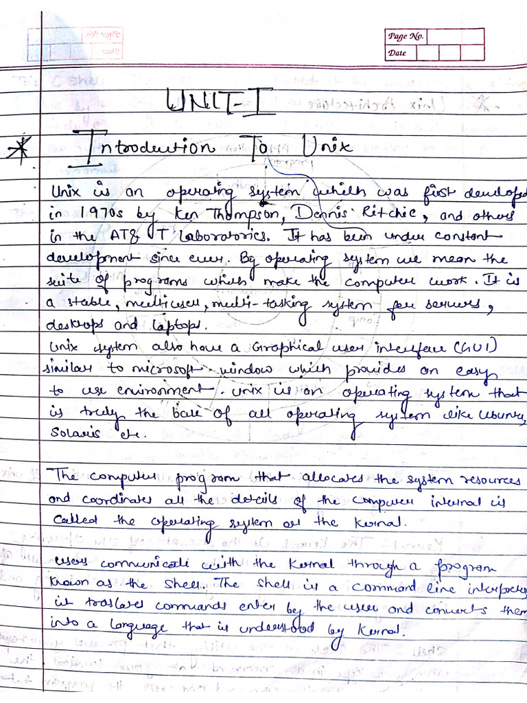 Unix Paper File | PDF