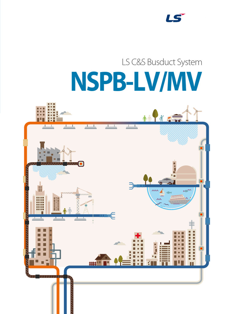 LS C&S Busduct System Overview | PDF | Insulator (Electricity ...