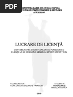 Download Contabilitatea Decontarilor Cu Furnizorii Si Clientii La Sc Oregona General Import Export Srl by Lenu Cndea SN96002281 doc pdf